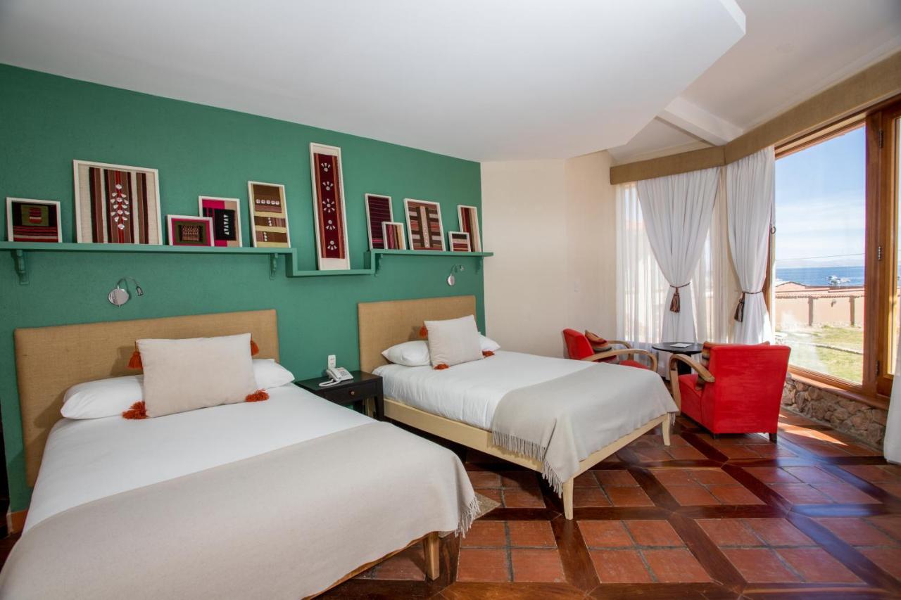 קופקבאנה Hotel Rosario Lago Titicaca מראה חיצוני תמונה
