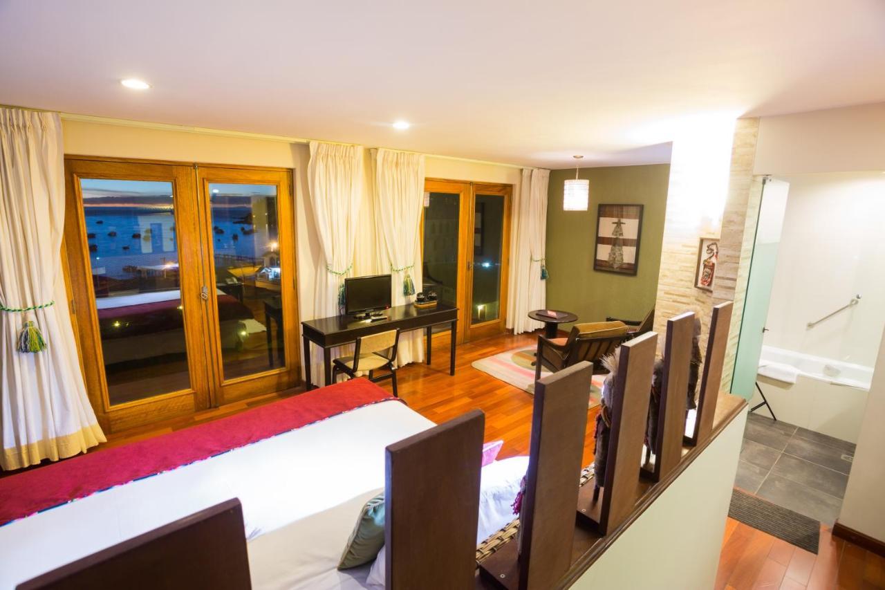 קופקבאנה Hotel Rosario Lago Titicaca מראה חיצוני תמונה