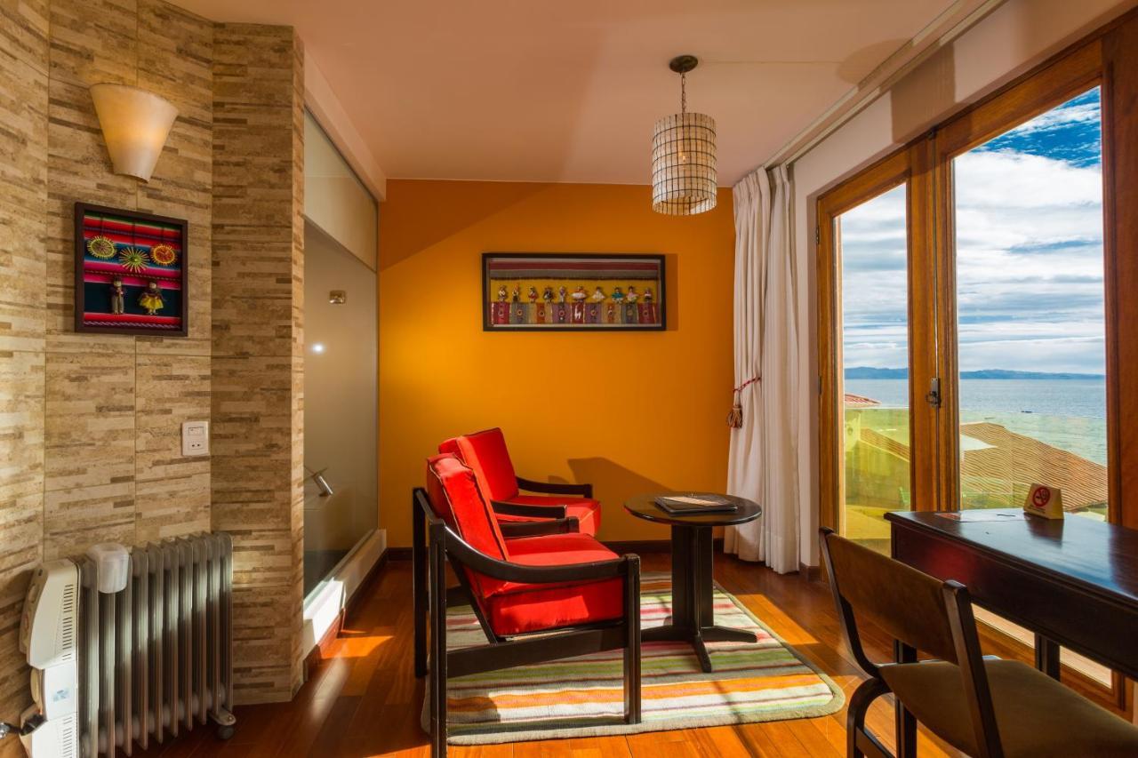 קופקבאנה Hotel Rosario Lago Titicaca מראה חיצוני תמונה