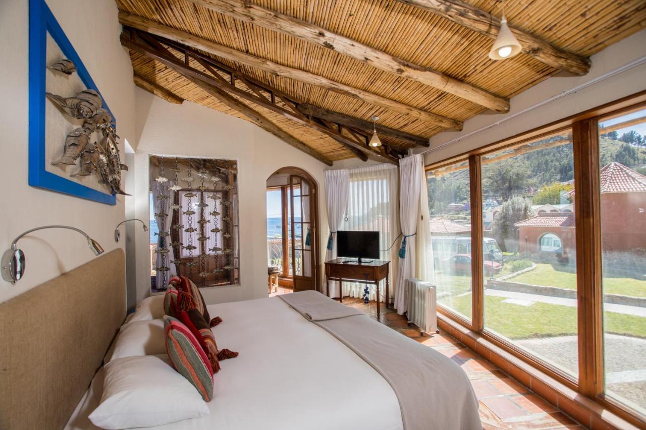 קופקבאנה Hotel Rosario Lago Titicaca מראה חיצוני תמונה
