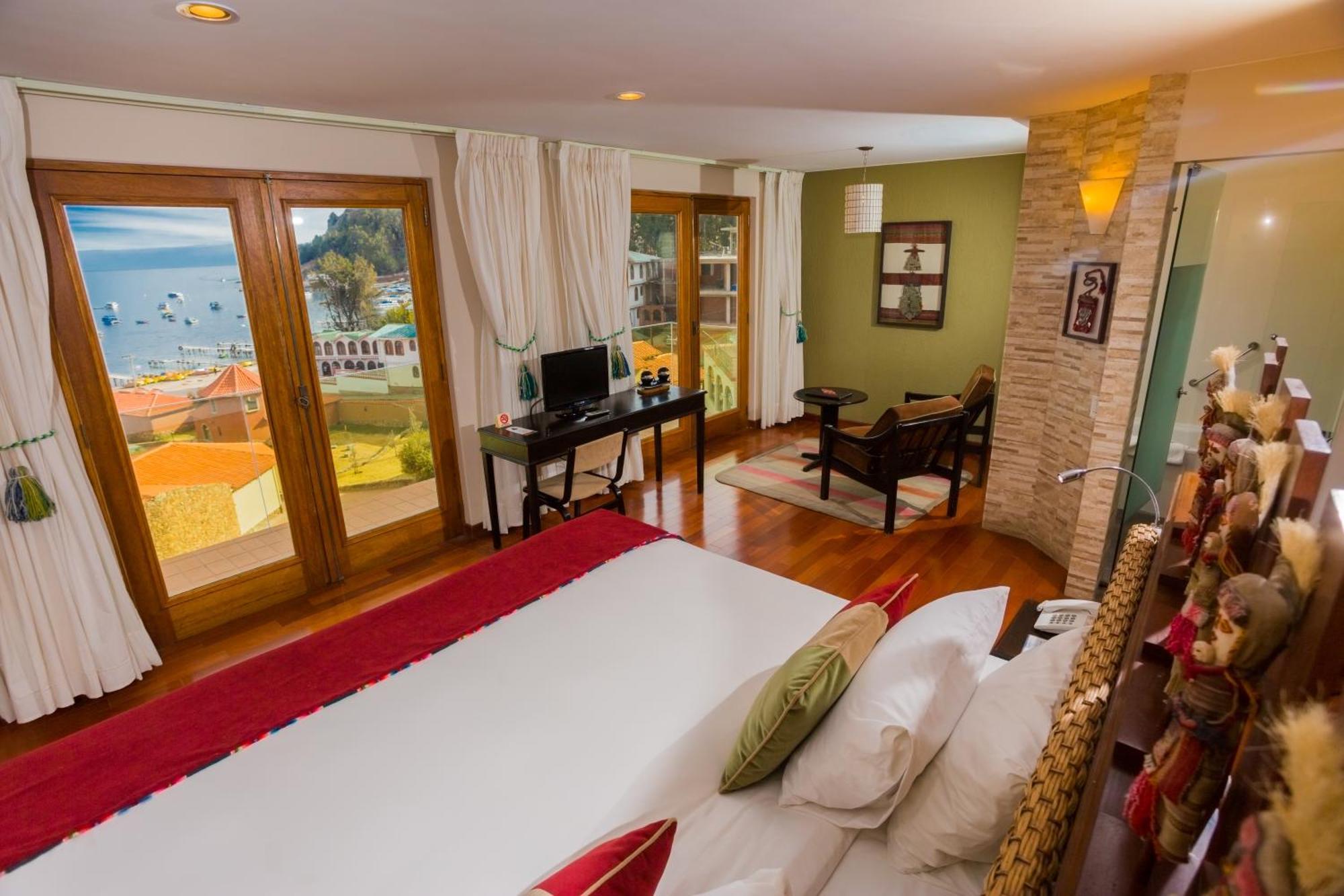 קופקבאנה Hotel Rosario Lago Titicaca מראה חיצוני תמונה