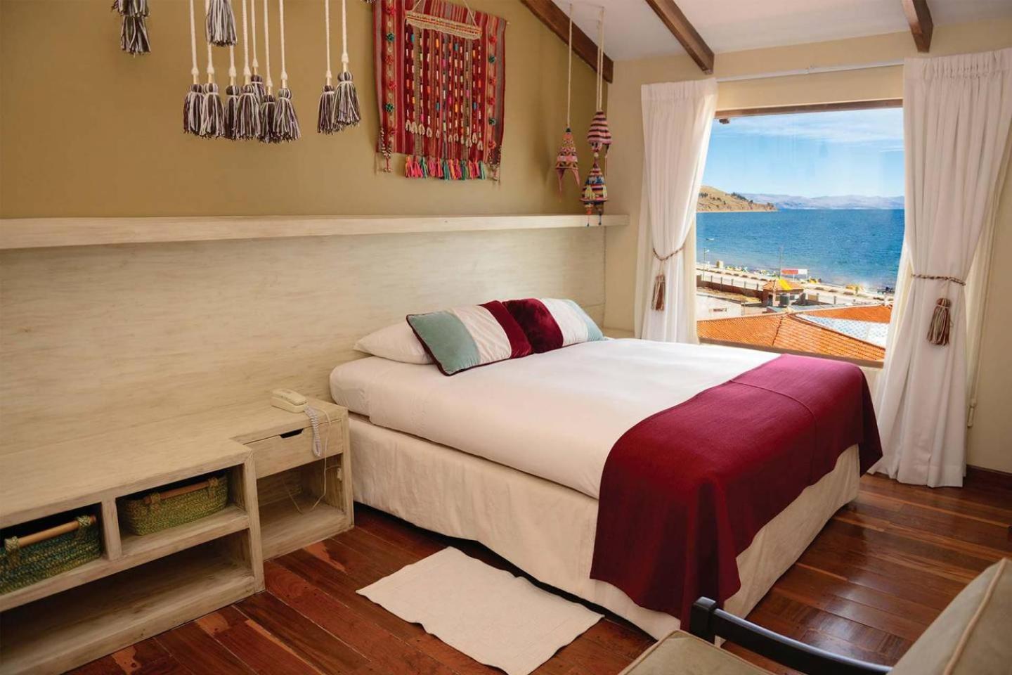 קופקבאנה Hotel Rosario Lago Titicaca מראה חיצוני תמונה