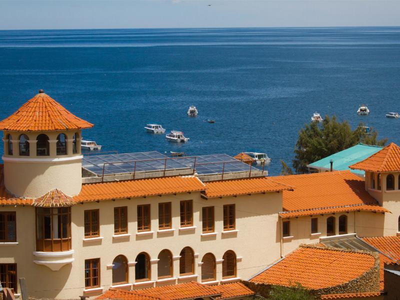 קופקבאנה Hotel Rosario Lago Titicaca מראה חיצוני תמונה