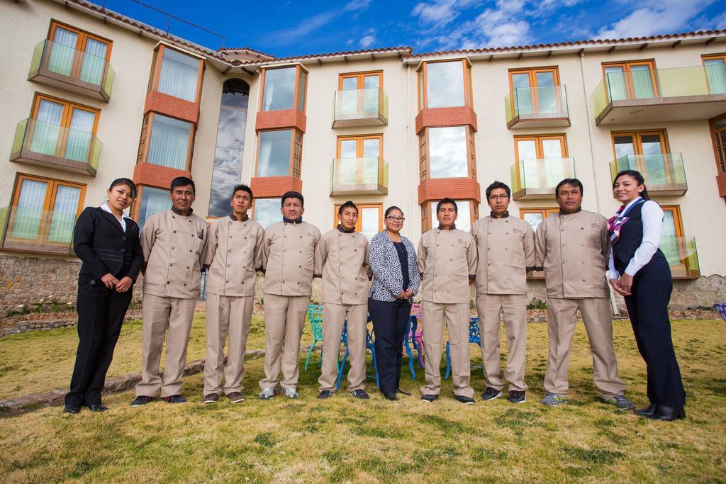 קופקבאנה Hotel Rosario Lago Titicaca מראה חיצוני תמונה