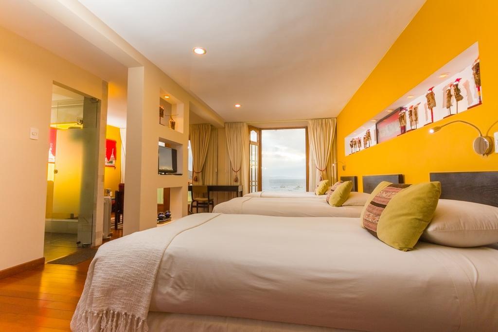 קופקבאנה Hotel Rosario Lago Titicaca מראה חיצוני תמונה