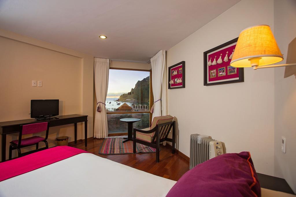 קופקבאנה Hotel Rosario Lago Titicaca מראה חיצוני תמונה