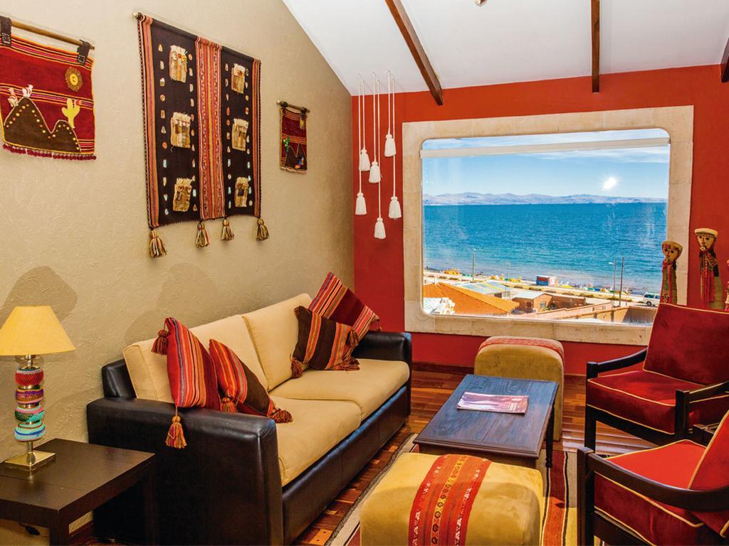 קופקבאנה Hotel Rosario Lago Titicaca מראה חיצוני תמונה