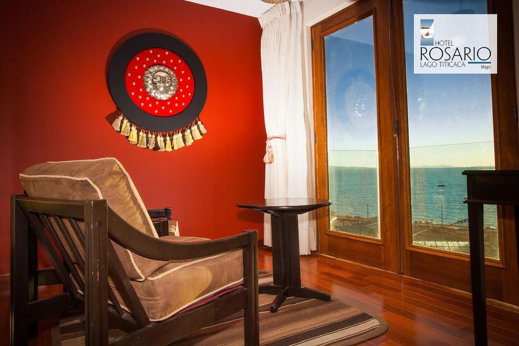 קופקבאנה Hotel Rosario Lago Titicaca חדר תמונה