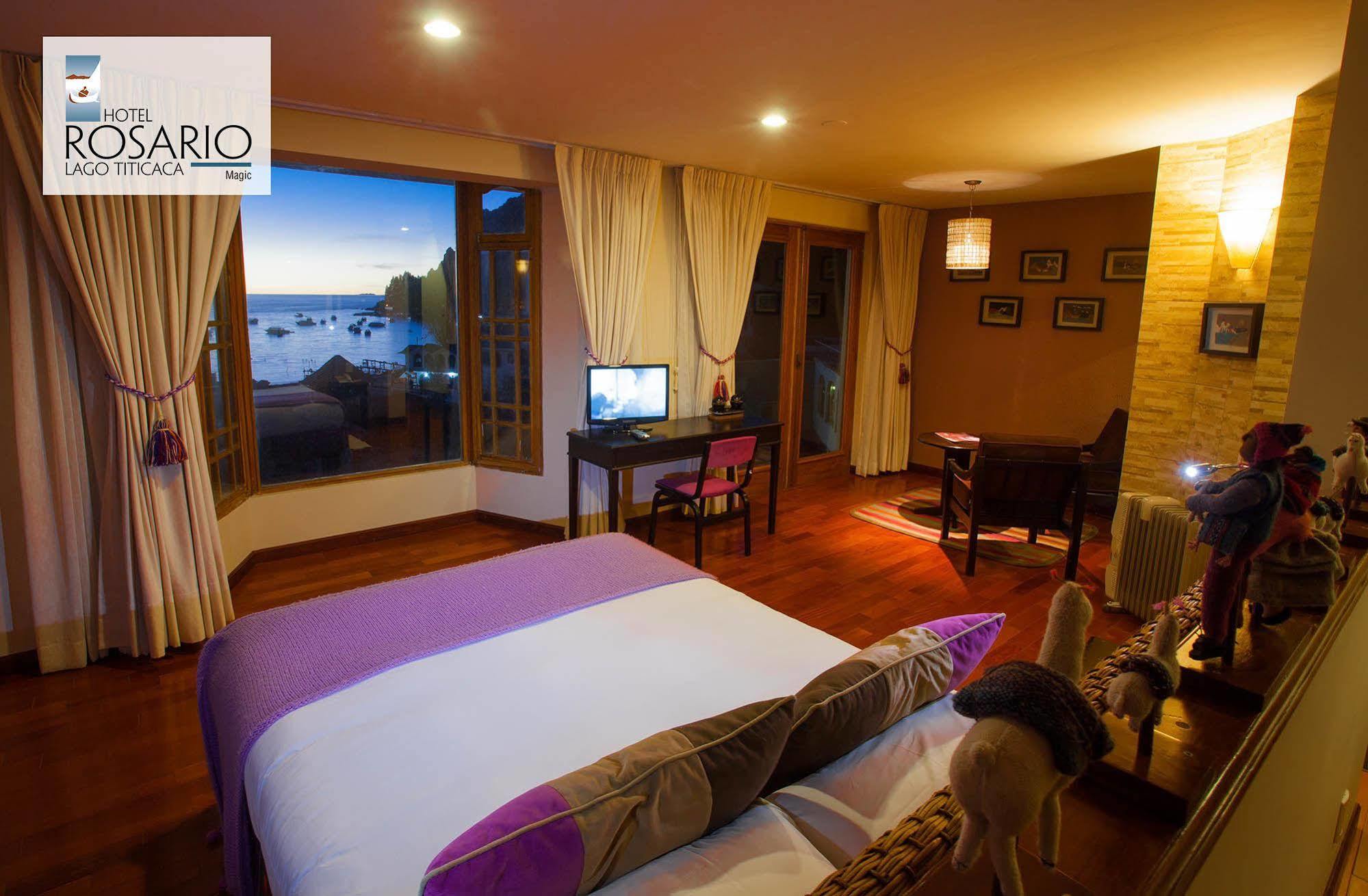 קופקבאנה Hotel Rosario Lago Titicaca מראה חיצוני תמונה